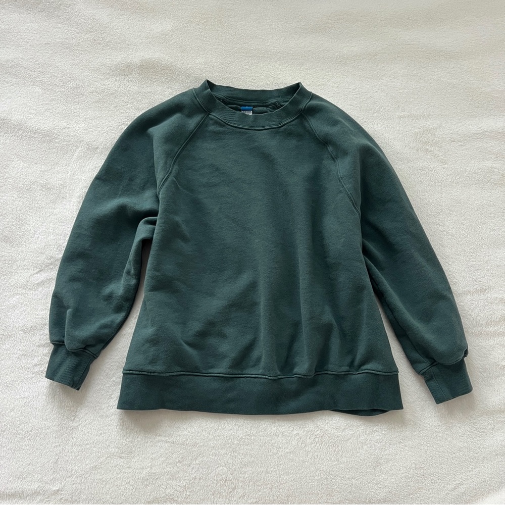 Old Navy Cozy Green Sweatshirt